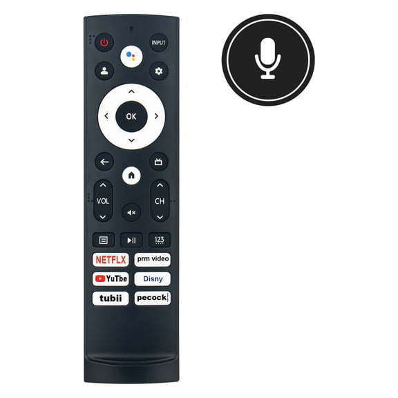 Allimity ERF3V90H Voice Replaced Remote Control Compatible with Hisense Mini-LED 4K Smart TV 43A6H 50A6H 55A6H 65A6H 75A6H 55U7H 65U7H 75U7H 85U7H 55U8H 65U8H 75U8H 75U75H 75U9DG 55U75H 65U75H 75U9G