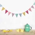 thumbnail image 4 of Homoyoyo Multi-Color Linen Banner Flag for Indoor and Outdoor Party Decoration, Home, Garden, Events, 4 of 5