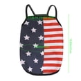thumbnail image 3 of Dog Cat Independence Day Pet Vest Costume, Breathable Comfortable Stretch Fit Eye Catching Holiday Design, for Small Medium Dogs Cats Party Parade Photo, 3 of 9