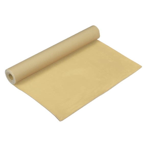 Unique Bargains 150G Suede Headliner Fabric 100" L x 47" W Foam Back for Car Roof Repair Khaki