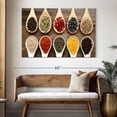 thumbnail image 3 of Elephant Stock Spices Wall Art - Horizontal Canvas Wall Art - Dining Room Wall Decor - Food And Drink Canvas - Beige And Brown Decor - 51" x 34", 3 of 8