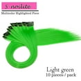 thumbnail image 2 of Highlights Straight Clip in Hair Extensions Heat-Resistant Synthetic Hair in Multiple Color, 2 of 6