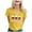 Yellow, variant on TSADFHJI Scrub Long Sleeve Shirt Women Women's German Flag Oktoberfest Print T Shirt L White