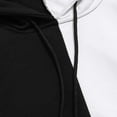 thumbnail image 5 of Lolmot Men's Fashion Hoodies & Sweatshirts Color Block Hoodie Long Sleeve Pullover Tops Casual Splicing Hooded Sweatshirt with Drawstring, 5 of 5