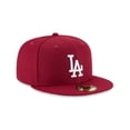 thumbnail image 4 of Gorra New Era Los Angeles Dodgers 59Fifty Fitted Cardinals, 4 of 6