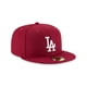 thumbnail image 4 of Gorra New Era Los Angeles Dodgers Cardinal Básica 59Fifty, 4 of 6