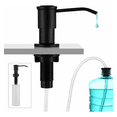 thumbnail image 1 of Dispensador De Jabón Para Fregadero De Cocina De Acero Inoxidable Xtellar negro, 1 of 4