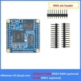 thumbnail image 2 of For NanoPi NEO Core Allwinner H3 Quad Core 512MB DDR3 RAM+8G EMCC Mini Core Board IoT UbuntuCore Dev, 2 of 5