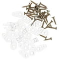 thumbnail image 3 of Beaupretty 20Pcs Cabinet Handle Screws Plastic Transparent for DIY Projects Handyman, 3 of 8