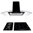 thumbnail image 1 of Tricombo Supra, campana de pared + parrilla de inducción magnética y parrilla de gas SUPRA Tricombo Lussari parrilla de gas + parrilla de inducción magnetica y campana de pared, 1 of 8