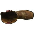 thumbnail image 5 of Ferrini 1219339090EE Mens Roughrider Boots - Distressed Brown - Square Toe - Size 9EE, 5 of 8