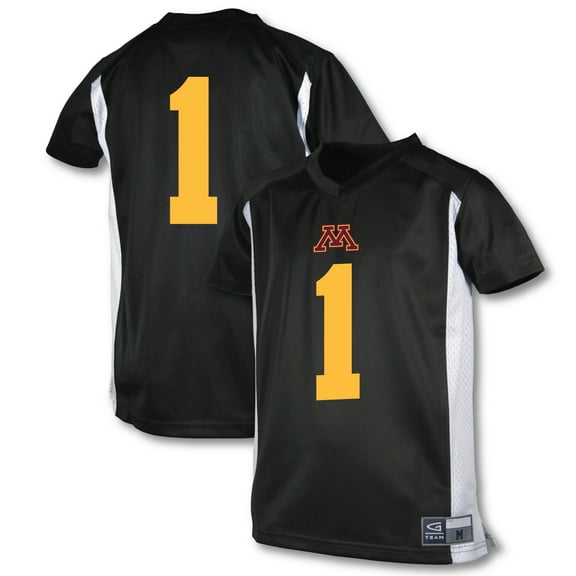 Youth Garb #1 Black Minnesota Golden Gophers Football Jersey