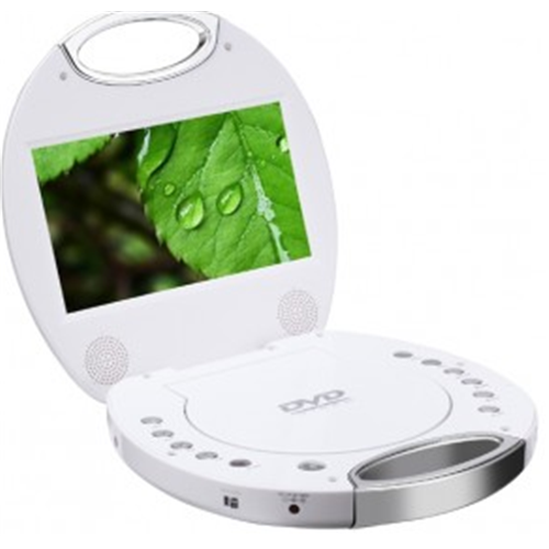 Sylvania SDVD7046WHITE 7" Portable DVD Player with Integrated Handle Factory Refurbished