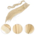 thumbnail image 2 of Miangastore Ponytail Extension Light Yellow High Temperature Fiber 1 Set 23.6X3.9in, 2 of 8