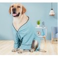 thumbnail image 3 of nipocaio Dog Bathrobe Pajamas Pet Spa Dry Robe Sleepwear for Small Medium Dog L, 3 of 5