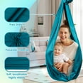 thumbnail image 4 of Cuddle Swing for Kid and Adult Polyester Indoor Swing Holds up to 200kg Portable Cuddle Hammock for Indoor and Outdoor Use, 4 of 11
