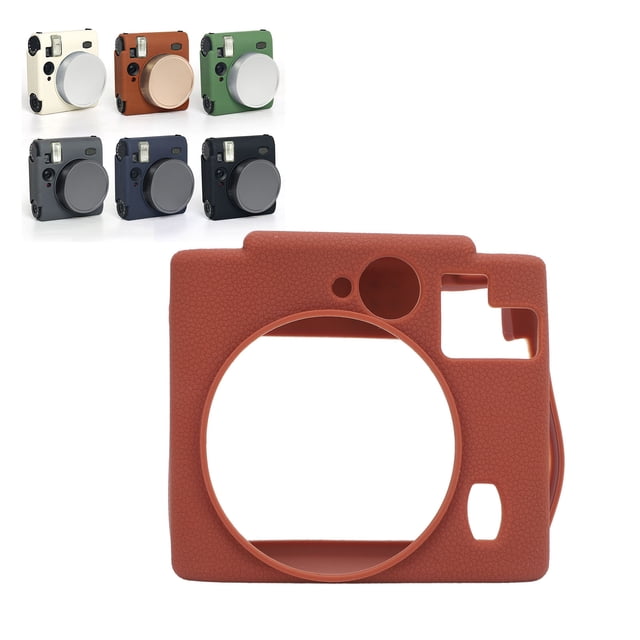 Protective Instant Camera Case Scratch Resistant Drop Proof Soft Instant Camera Silicone Cover for Photography Enthusiasts