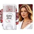 thumbnail image 6 of Football Game Glitter Stick - Red White Blue Body Glitter, Patriotic Glitter Stick, 4th of July Glitter Stick, Hair Glitter Gel, Flag Makeup, Waterproof, Long-Lasting, Independence Day, Art Craft, 6 of 9