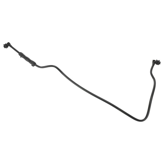 Unique Bargains Radiator Hose Heater Hose No.T2H1418 for Land Rover Range Rover Velar 2017-2021 Black Plastic 1 Pc Coolant Pipe Good Sealing