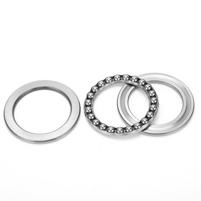 Loewten Flat Thrust Ball Bearing,Thrust Ball Bearing 51111 Flat Bearing Steel 55x78mm Harware Tools For Lathe Machine,Bearing