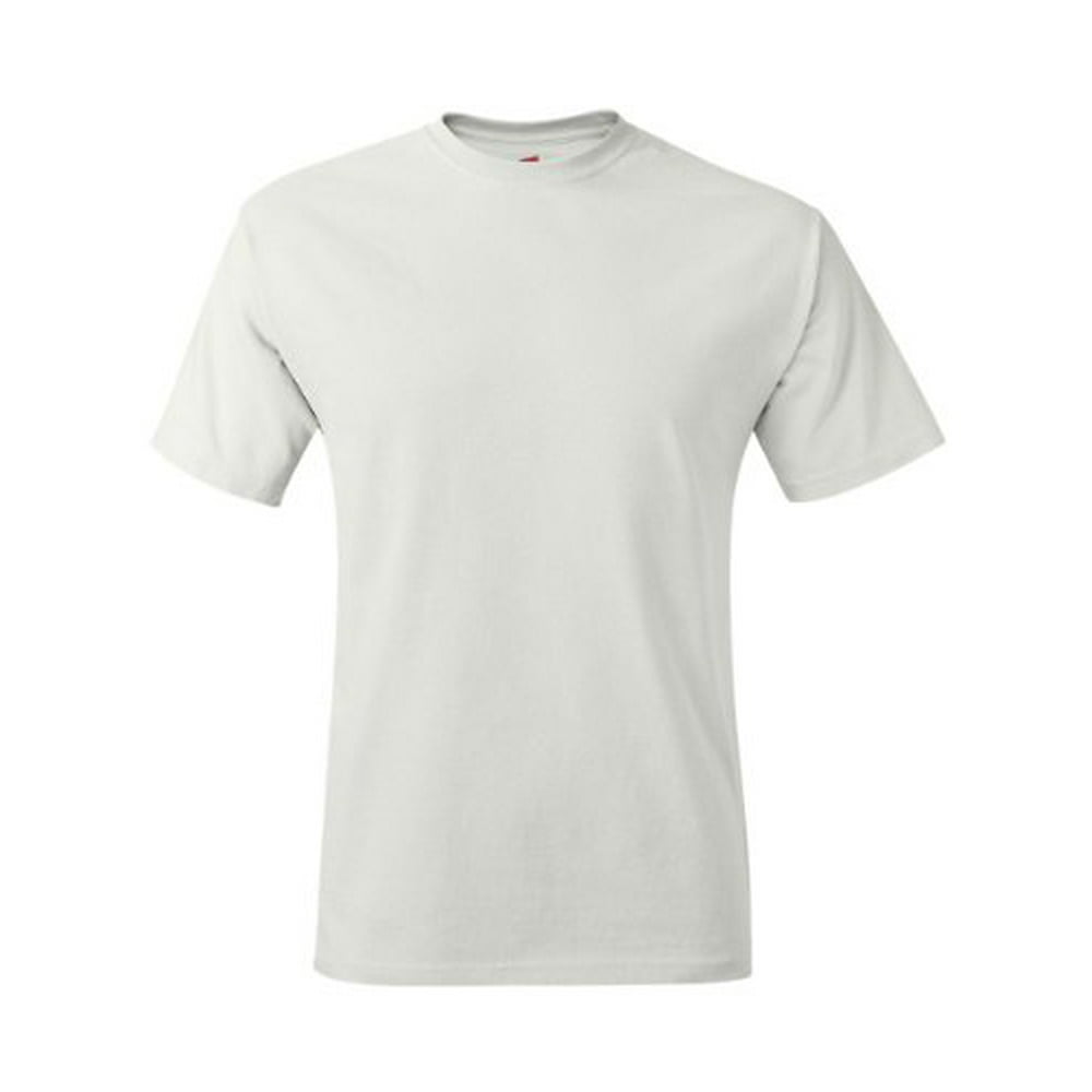 Hanes Hanes Men'S Tagless TShirt White 4XlUMTS5250T6PK Pack of