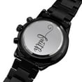 thumbnail image 2 of Faith Engraved Bible Verse Men's Watch Multifunction Stainless Steel W Copper Dial, 2 of 20