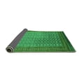 thumbnail image 2 of Ahgly Company Indoor Square Oriental Green Industrial Area Rugs, 7' Square, 2 of 4