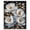 Silver Frame, variant on Eden Peonies Canvas Print Gold Floral Wall Art by Art Remedy, Gallery Wrapped, 16 x 20
