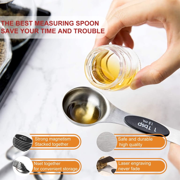 Camkey 8-Piece Magnetic Measuring Spoon Set photo 7