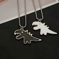 thumbnail image 4 of DESIGNICE 2026 New Dinosaur Necklace Jewelry Birthday Presents for Best Friends Teens Sweater Chain for Casual Wear,Parties,School,Gifts,Teen Fashion,Everyday Accessory, 4 of 7
