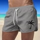 thumbnail image 1 of WILLBEST Pantalones Cortos Deportivos de Verano para Hombre, de Talla Grande, A La Moda, Informales, para Viajes, con Estampado de Cocoteros, para Playa, 1 of 3