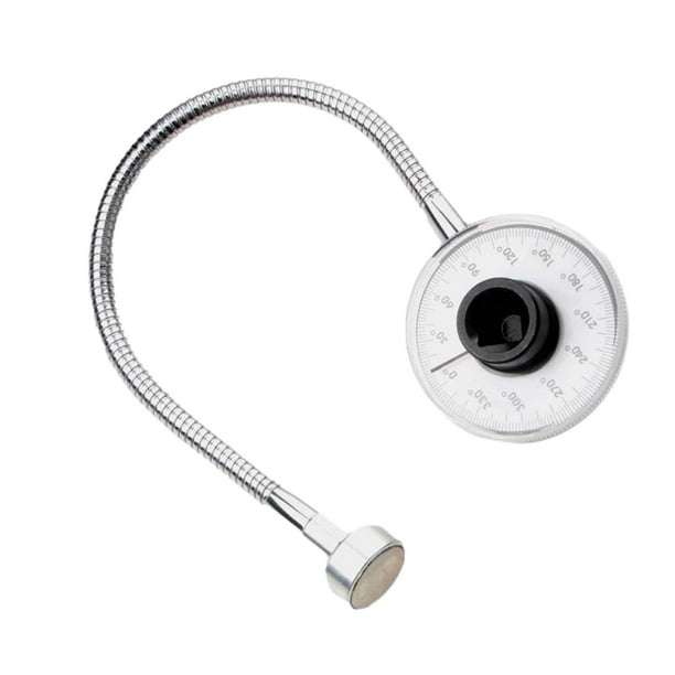 Medidor de ángulo de , medidor de ángulo de llave de 1/2, herramienta de calibre de ángulo de llave de par de 1/2 pulgadas para camión,