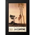 thumbnail image 2 of Vintage Apple Collection 10x14 Black Modern Framed Museum Art Print Titled - La Campine, 2 of 5