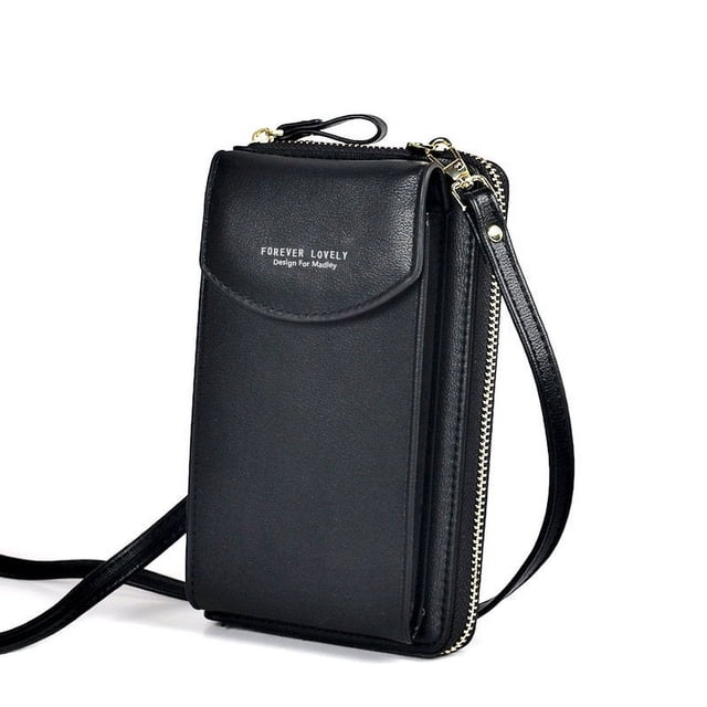 YOPTOP Women Small Cross-body Cell Phone Handbag Case Shoulder Bag Pouch Purse Wallet PU Leather New