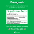 thumbnail image 3 of HealthFare Fenugreek Seed Extract 6000mg | 150 Vegan Capsules | Concentrated Herbal Supplement | Non-GMO, Gluten-Free | Made in USA, 3 of 8