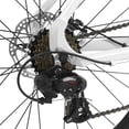 thumbnail image 3 of Bicicleta BENOTTO Ruta VOLCANO R24 2x7 Frenos Doble Disco Mecanico Aluminio Blanco/Azul Metalico Talla:UN, 3 of 5