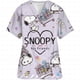 thumbnail image 2 of Uniforme de trabajo de enfermera de hospital clínico Camiseta con estampado de Snoopy Camiseta de mujer con cuello en V y bolsillo Uniformes médicos Camisetas de enfermería Ropa de trabajo, 2 of 5