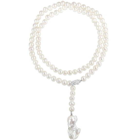 Everly Women's Cultured Pearl Sterling Silver Necklace