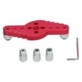 thumbnail image 4 of Drilling Locator Centering Dowelling Hole Puncher Woodworking Handheld Drill Scribe Kit, 4 of 14