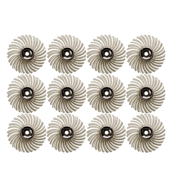 Dremel EZ472SA 12 Pack 120-Grit Detail Medium Abrasive Brush - EZ472SA-12PK