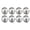 C, variant on JNHKLASR Stainless Steel Drawer Knobs,12PCS,Silver Color,Self Stick Cabinet Pull,1.18Inch Sliding Door Handle with Screws for Glass Cabinet Cupboard Drawer