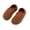 Brown, variant on Kids House Slippers Non-Slip Cozy Lightweight Boys Girls Barefoot Socks Comfy Soft Winter Warm Slip-on Toddler Home Slippers Shoes Indoor Outdoor