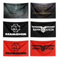 thumbnail image 2 of Bandera de banda de Rock Rammste de 3x5 pies, cartel de música con logotipo impreso Digital de poliéster, 2 of 3