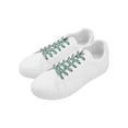 thumbnail image 4 of Shiny Colorful Metallic Laces, Flat Thin Glitter Shoe Laces 2 Pairs Style-04 80cm/31.5", 4 of 5