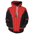 thumbnail image 1 of Marvel Superhero Cosplay Men's Zip Up Jacket, Homecoming Scarlet Spider, Zip Up Hoodies, Far From Home Hoodies, Hooded, Boys xuanjing unisex, 1 of 2