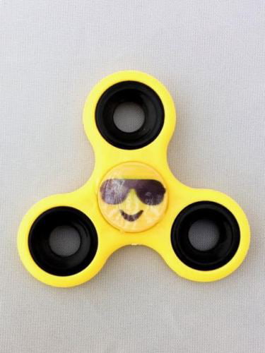 Yellow Hand Fidget Spinner adhd additional spinners ship for free!! 