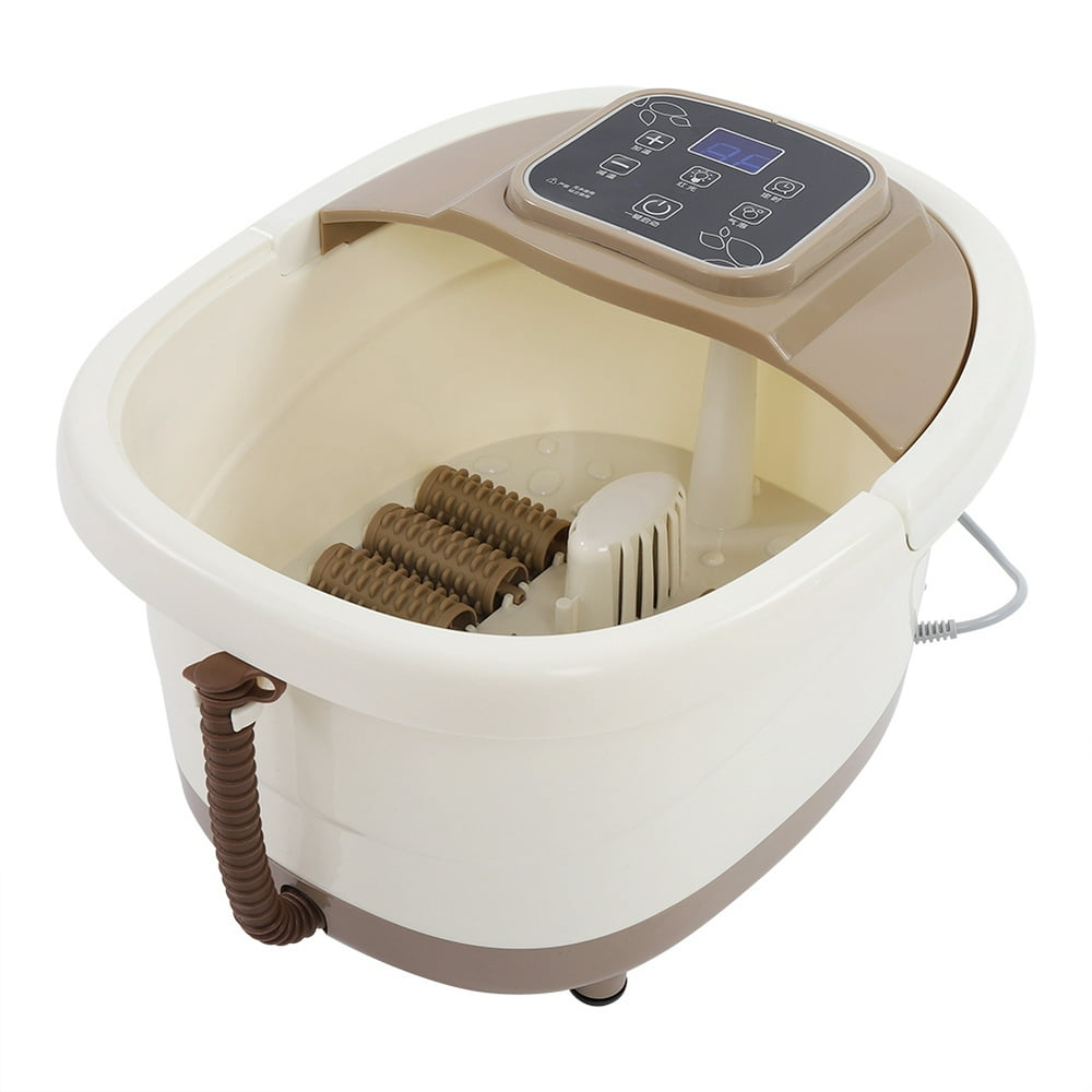 HERCHR Pedicure Tub, Foot Massager, Portable Foot Spa Bath Massager