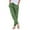 Army Green, variant on Women’s Casual Tapered Pants with Back Elastic Waistband and Pockets for Relaxed Fit (Khaki,S)