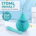 thumbnail image 3 of XIRQI Anal Douche Enema Bulb Kit for Men Women, Anti-Backflow Leakproof, Shower-Connected, Portable Douche for Colon Cleansing, Travel And Home, Green, 3 of 9