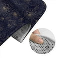 thumbnail image 5 of Honeii Copper-Gold Gloss Outline Peony Pattern Bathroom Anti-Skid Pad Bathroom Mat Vintage Seamless Pattern Not-Slip Toilet Rug Set, 5 of 6